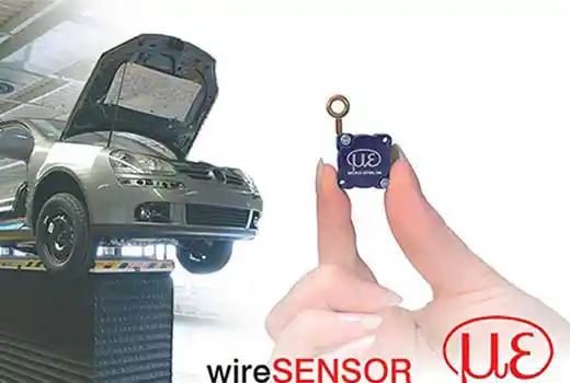 Miniature draw-wire sensors Micro-Epsilon