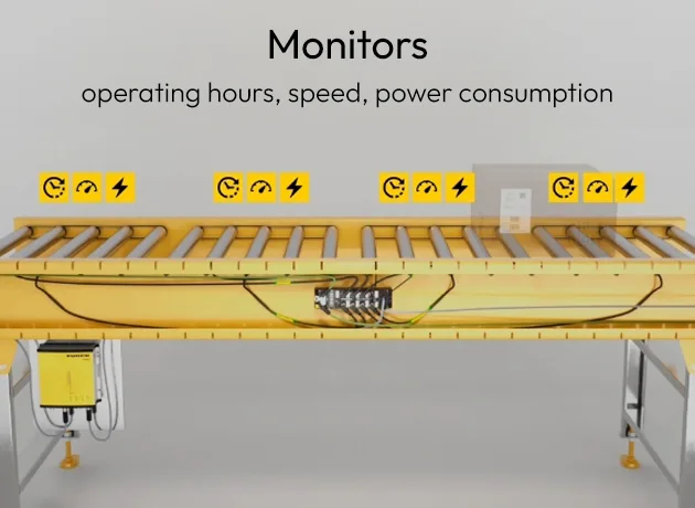 Digital conveyor lines Turck - predictive maintenance