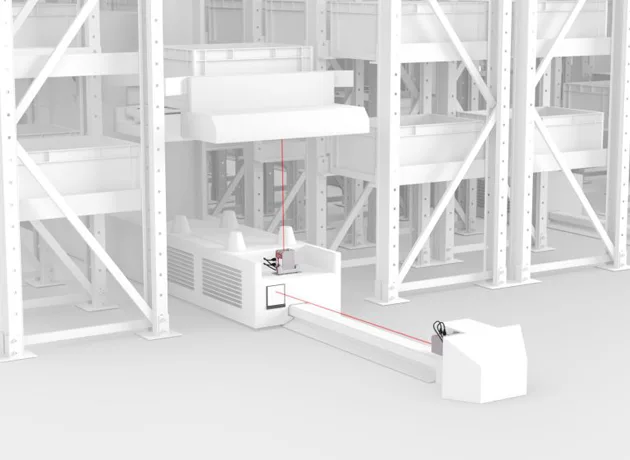 AMS100_application_positioning tasks AMS100i positioning tasks on stacker cranes