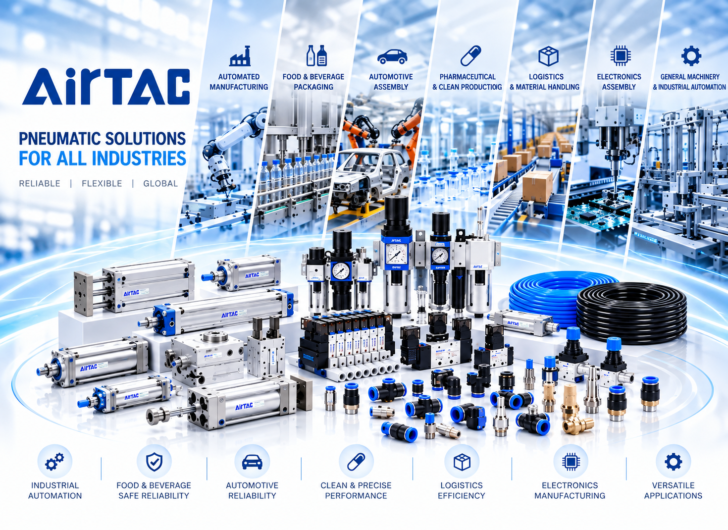 Pneumatika - rješenja za različite industrije